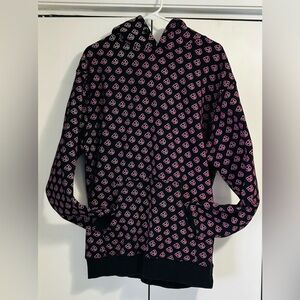 Shane Dawson X Jeffrey Star Pink PIG All Over Print Pull over Hoodie Size Large